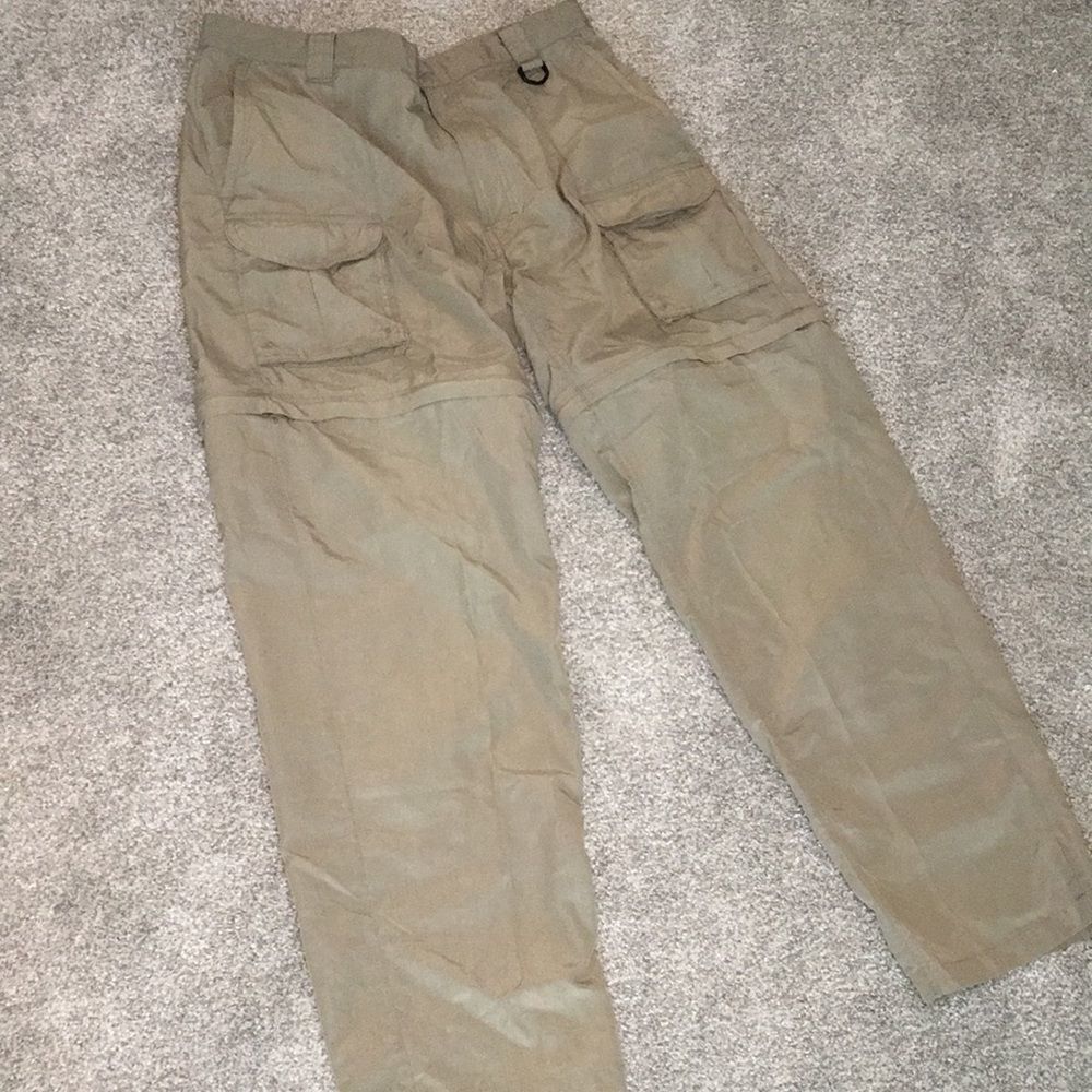 Columbia Performance Fishing PFG Nylon trail hike Convertible Cargo Trail Pants